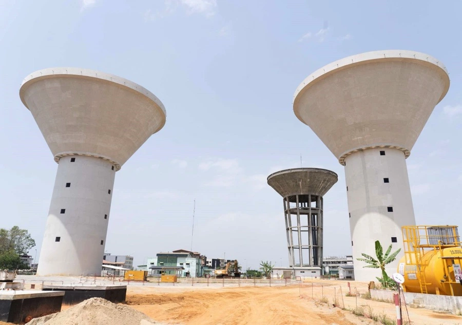 Travaux d'alimentation en eau potable de Gbagroube, Godillie, Gnahoulilie et Niazoroko